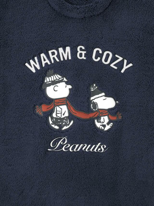 GU マシュマロフィールラウンジセット(長袖) Peanuts ¥3,990