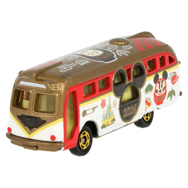 ディズニー・ビークル・コレクション トミカ) 1,700円|東京ディズニーリゾートお正月グッズ|販売店舗:東京ディズニーランド「グランドエンポーリアム」、東京ディズニーシー「エンポーリオ」|発売日:2025年12月1日(月)