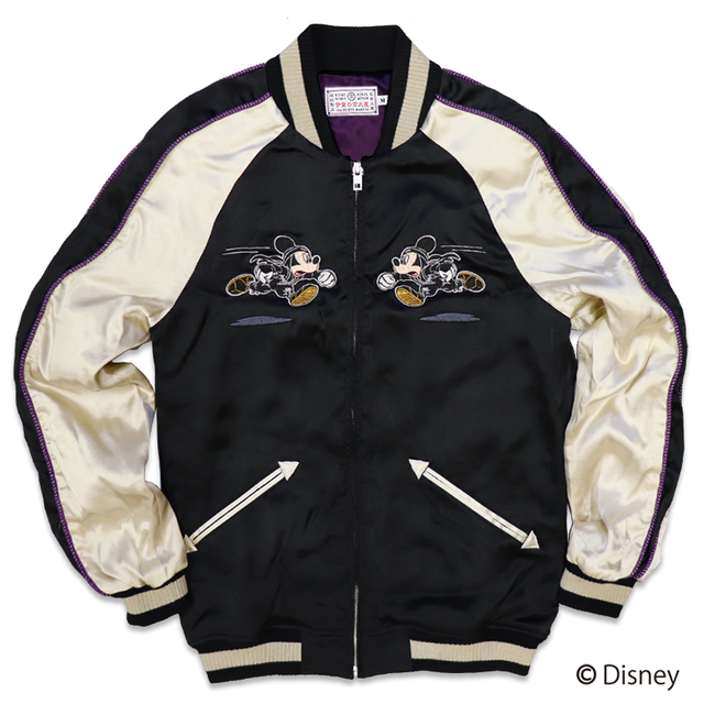 伊賀の京丸屋ディズニーコレクション　伊賀くみひもスカジャン