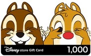 プラスチックカードタイプ【ディズニーストア eギフトカード】