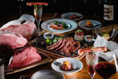 黒毛和牛ステーキ食べ放題コース