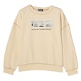【マリークワント×PEANUTS】MARY QUANT × PEANUTS ™ プルオーバー (アイボリー/パープル/ブルー)各¥11,000（税込み）