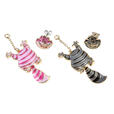 チェシャ猫 ピアス 2WAY スウィング アシンメトリー CHESHIRE CAT 2,200円
