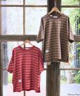 「earth music&ecology(アース ミュージック&エコロジー)」レトロボーダーTシャツ/TOY STORY(¥3,850)