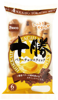 【Pasco人気菓子パン・総菜パンランキング 5位】「十勝バターチョコスティック　6本入」オープン価格