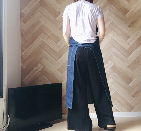 【ワークマン アウトドアエプロン】デニム素材がイケてる!