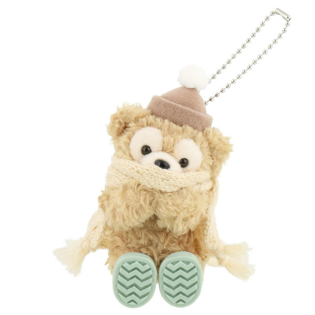 ぬいぐるみチャーム 2,400円｜東京ディズニーシー「ダッフィー＆フレンズのダンシング・スノーフレークス」スペシャルグッズ｜販売店舗：東京ディズニーシー「マクダックス・デパートメントストア」｜発売日：2024年11月2日（土）