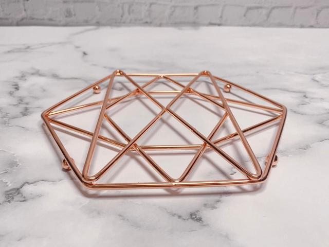 【Francfranc（フランフラン）】ワイヤー鍋敷き コッパー／税込700円