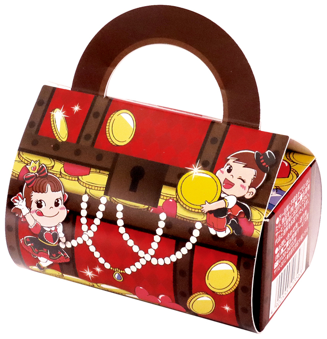 ペコちゃんトレジャーボックス　2024年1月15日（月）より順次発売　各税込378円【不二家のバレンタインセール】