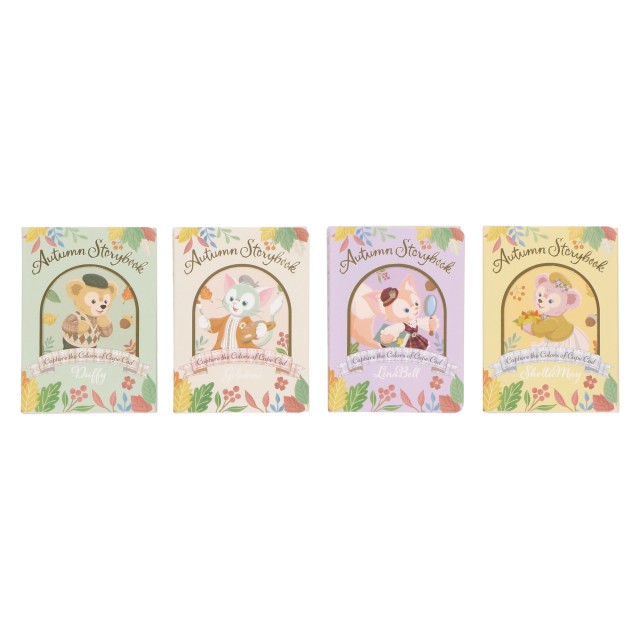 「ダッフィー&フレンズのオータム・ストーリーブック」メモセット