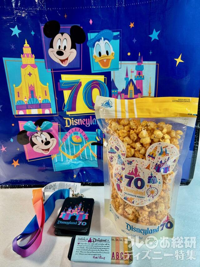 ディズニーランド・リゾート70周年グッズ　