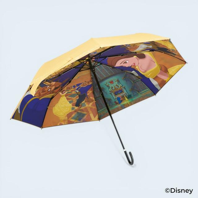 美女と野獣/ファイナルフレーム 晴雨兼用両面印刷折りたたみ傘55cm 5,500円