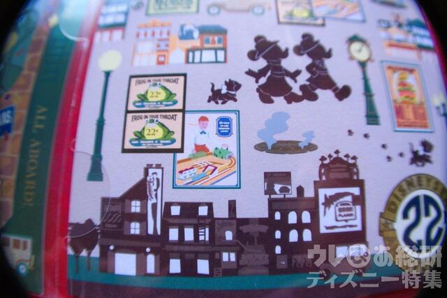 東京ディズニーシー22周年 ポストカードセット　750円のイラスト一部分
