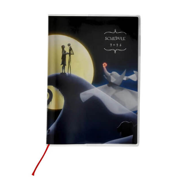 ティム・バートン ナイトメアー・ビフォア・クリスマス 手帳・スケジュール帳 2023 B6 メタリック CALENDARS & ORGANIZERS 1,980円