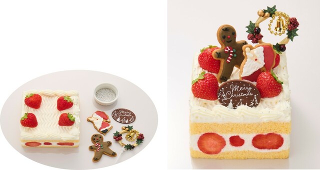 「渋谷 東急フードショー限定 オリジナルデコレーションケーキ」＜価格：5,137円（税込）＞【東急百貨店の“2025年クリスマスケーキ＆デリ・オードブル ”10月1日より予約開始！「SHIBUYA FOOD ISLANDS」には限定品が登場！】
