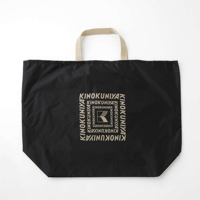 【紀ノ国屋 ニューポケッタブルバッグ／ランプブラック】オールシーズン使えるベーシックなカラーも！