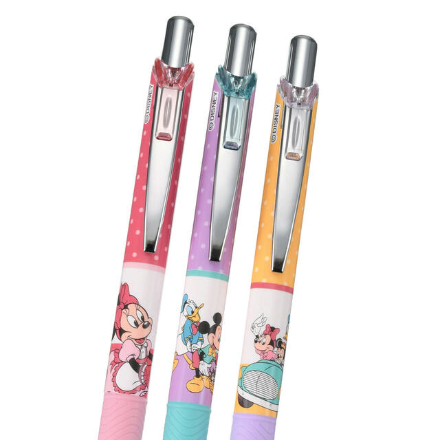 ミッキー＆フレンズ エナージェル 0.5 ゲルインキボールペン セット New Friends 950円
