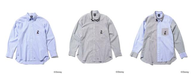ボタンダウンシャツ 19,800円|J.PRESS「ミッキーマウス」カプセルコレクション