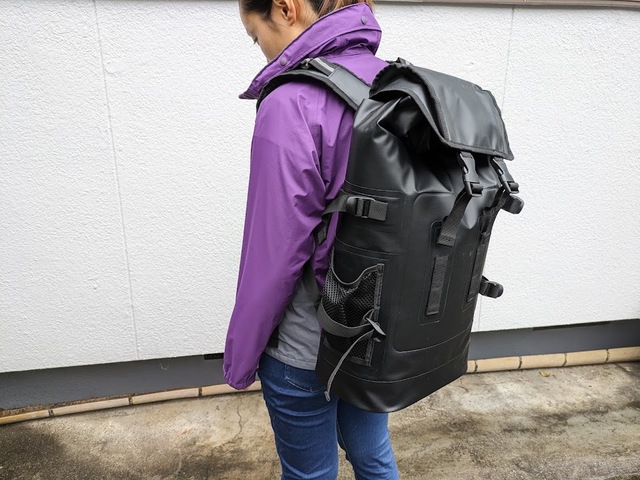 【ワークマン 防水サーモリュック】通勤や通学、自転車などで買い物に行くときも保冷機能があると便利です