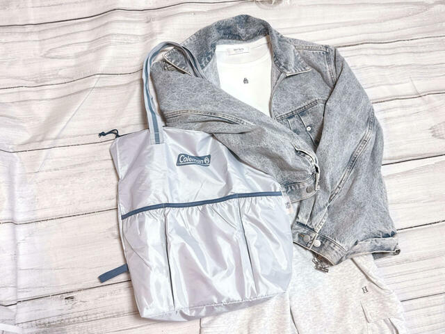 【Coleman付録：撥水加工バッグ】ジムに行くときのスウェットコーデにも合います！