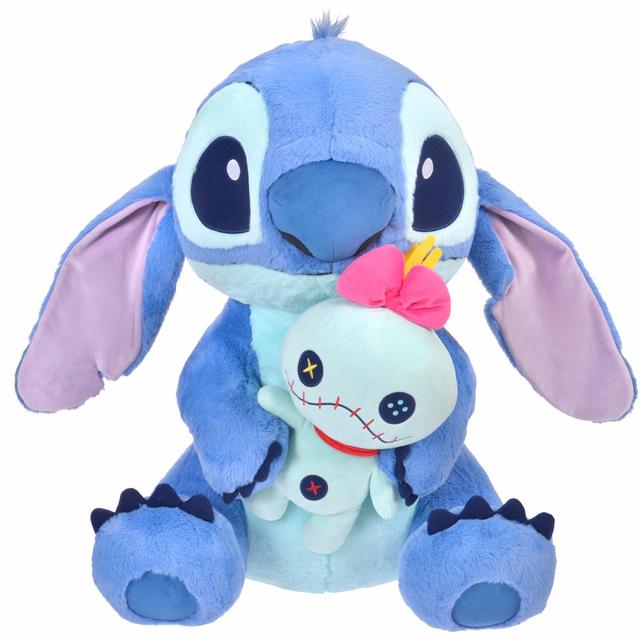 スティッチ＆スクランプ ぬいぐるみ (SUPER BIG) STITCH 20 YEARS 19,800円