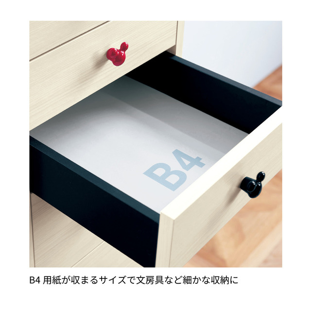 多段チェスト「ミッキーモチーフ」 ｜￥ 39,900 （税込）