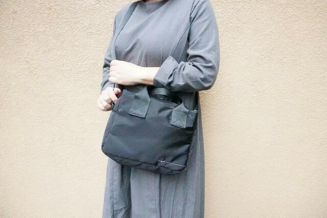 斜め掛けしたところ