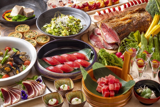 鮮彩(せんさい)ランチビュッフェ　春晴(はるば)るまぐろ