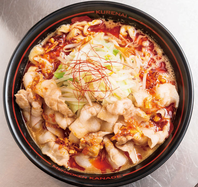 麺創研 紅 国分寺店　紅らーめん 800円