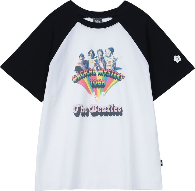 【マリークワント×The Beatles】「ビートルズマジカルミステリー Tシャツ」￥7,700