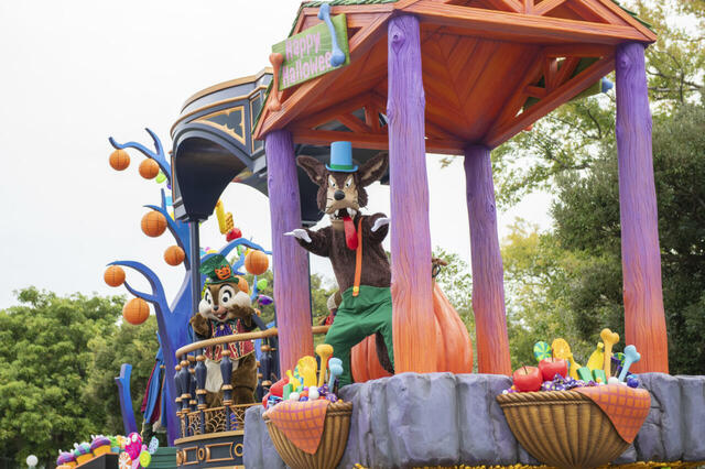 東京ディズニーランド「ザ・ヴィランズ・ハロウィーンInto the Frenzy”」プレスプレビューの様子