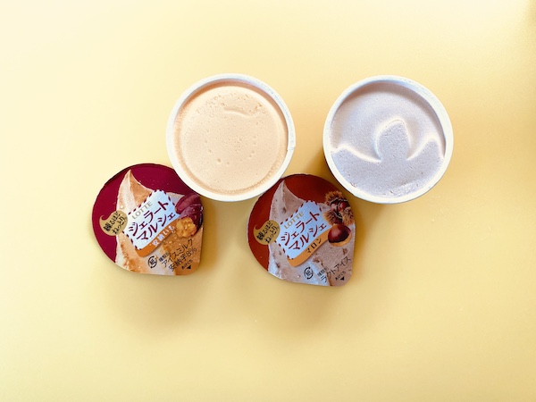 ロッテ　ジェラートマルシェ 安納いも、マロン