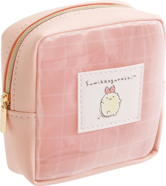 【サンエックス新商品】「メッシュミニポーチ」1,760円/えびふらいのしっぽ