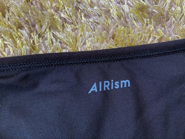 【ユニクロ エアリズムコットンブラタンクトップ】エアリズムで汗をかいてもサラサラ