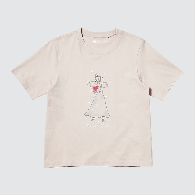 【ユニクロ UT「矢沢あいコレクション」】『天使なんかじゃない』コバルト文庫 6巻の内表紙イラストをフロントにデザイン