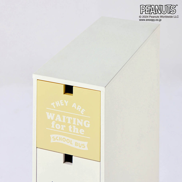 【ベルメゾン】スリムトイレラック「スヌーピー」