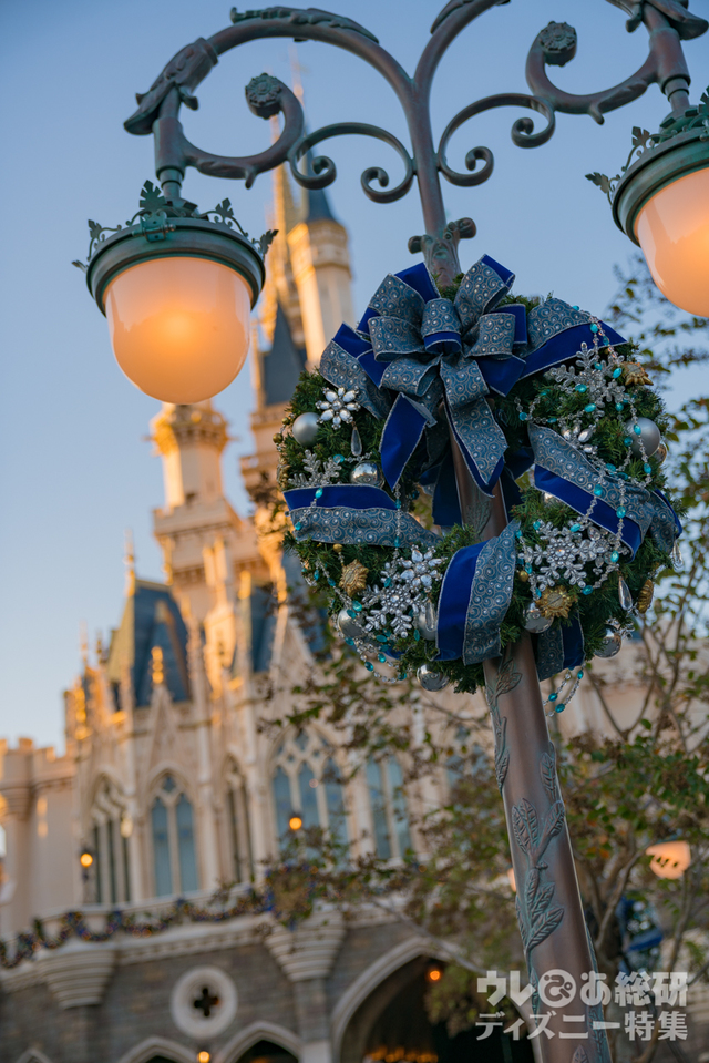 シンデレラ城｜東京ディズニーランド2017年「クリスマス・ファンタジー」