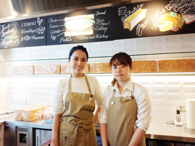 茂村美由樹シェフ（写真左）