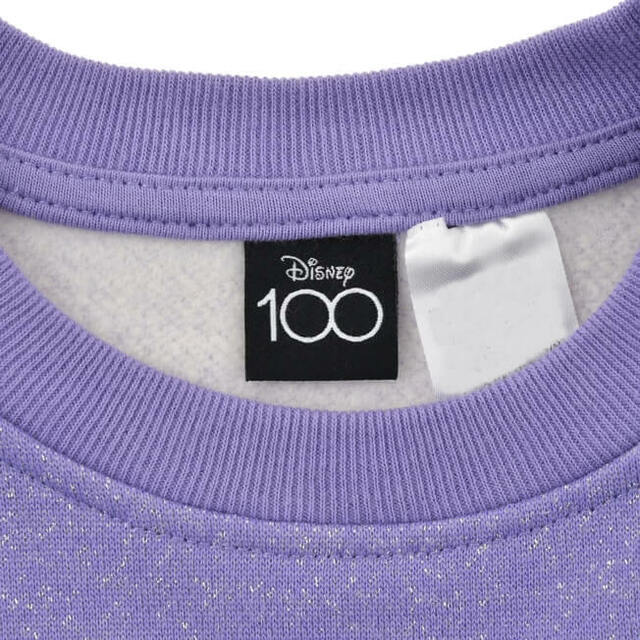 ディズニーキャラクター キッズ用長袖トレーナー The Disney100 Platinum Celebration Collection 6,600円