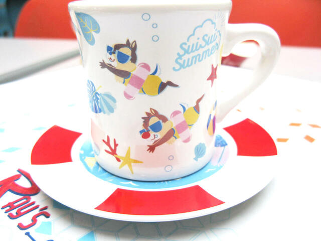 「SuiSui Summer」のスーベニア付きメニュー