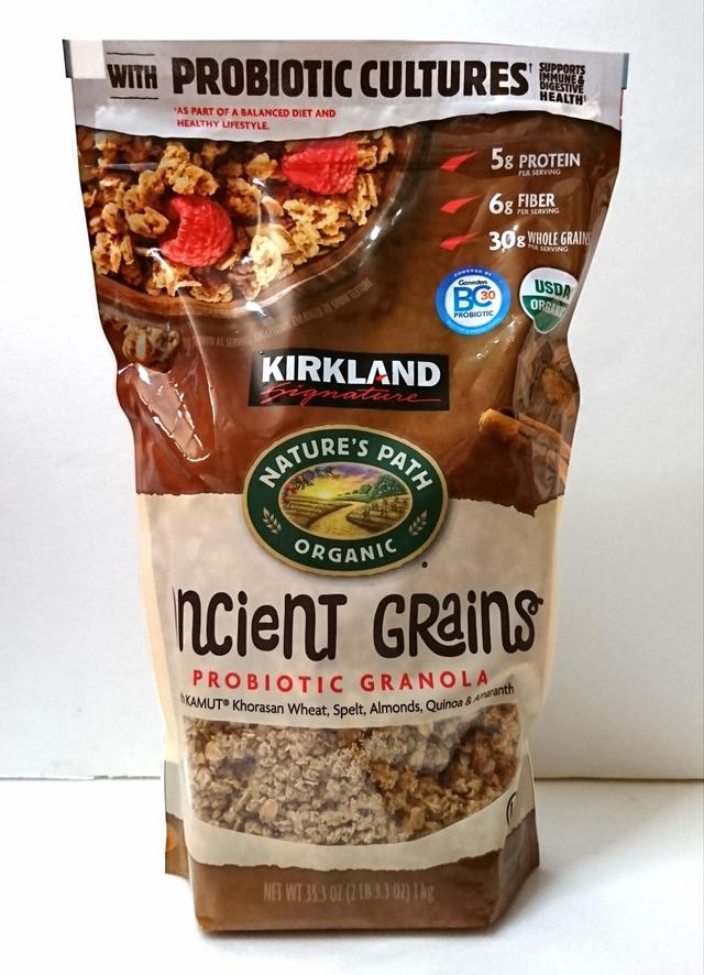 カークランドシグネチャー　ANCIENT GRAINS　1kg　1180円