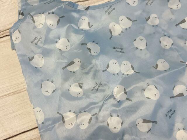 いろいろなポーズのシマエナガ柄がかわいい！