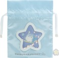 【よなよなぽろぽ】「キラキラ窓付巾着」1,815円