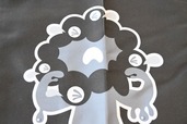 【『MonoMaster 2026年11月号増刊』（宝島社）】黒は、泣いている姿の黒ミャクミャクが。