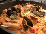 魚介の旨みが詰まったパエリアもいい香り