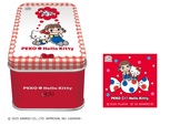 「PEKO×Hello Kitty コラボギフト缶」＜価格：1,320円（税込）＞【【不二家】母の日を彩るケーキが3日間限定で登場！ペコちゃんのスイーツ＆ギフトでお母さんに感謝を伝えよう♪】