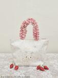 マイメロディ　フリルハンドルトートバッグ  カラー：Light Pink  価格：¥6,000