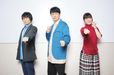 （左から）阪口大助、杉田智和、釘宮理恵