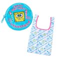 【PLAZA】「SpongeBob SquarePants スポンジ・ボブ ポーチ付きエコバッグ CAKE」2,750円／ポップなスポンジ・ボブのデザインがかわいいポーチ付きのエコバッグ