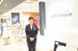 エアウィーヴ　銀座コア店の奥ノ谷さん。　詳しく丁寧に教えてくれます